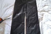 KiabivFaux Leather Jeans