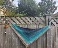 crochet handmade shawl