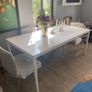 White Dining Table Image 3
