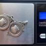 Two Vintage Solid Silver Fob Medals By Herbert Bushell & Son, 1953 Image 5