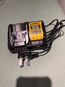 new charger and battery  5 amp