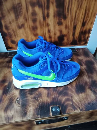 Nike air max command size 5 cobalt and green