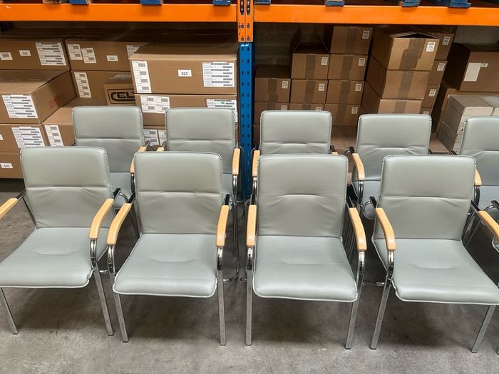 Office Chairs x 11 (Grey)