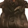 Black Leather Vard Coat Size 12-14 Image 6