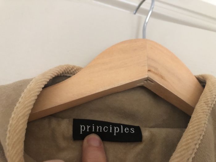 Suede effect vintage Jacket
