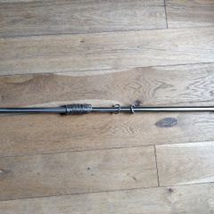 Gray curtain pole