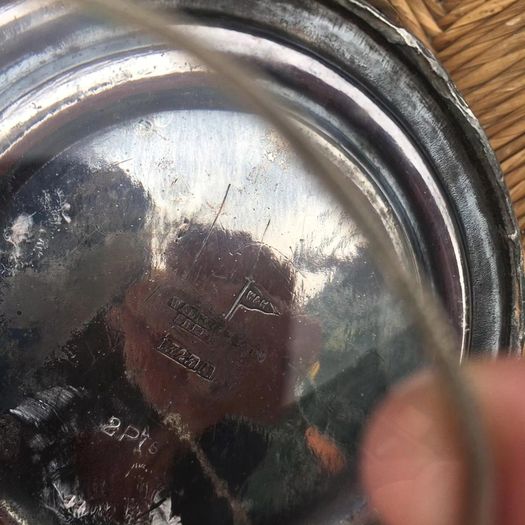 Vintage, 2 pint, Walker & Hall teapot