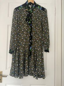 Sandro Floral Print Dress - Size 40