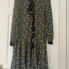 Sandro Floral Print Dress - Size 40