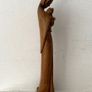 Vintage Mid-Century Modern Madonna & Child Statue Image 4