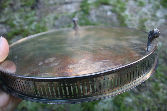 Vintage silver plated Tray