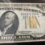 1934 A 10 Dollars Silver certificate Yellow Seal Rare Image 4