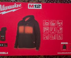 Milwaukee  heated Hoodie m12 hhbl4 Brand New