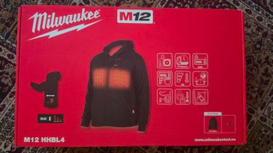 Milwaukee  heated Hoodie m12 hhbl4 Brand New