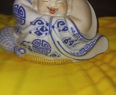 Vintage porcelain  buddha