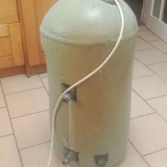 Copper cylinder with immersion