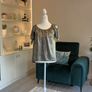 Brand-new Ladies Gold & Black Metallic Top Size: UK 10 / EU 38 Image 5