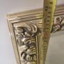 Large Gold Ornate Wall Mirror Approx. 106cm x 71cm Storage Clearance Image 3