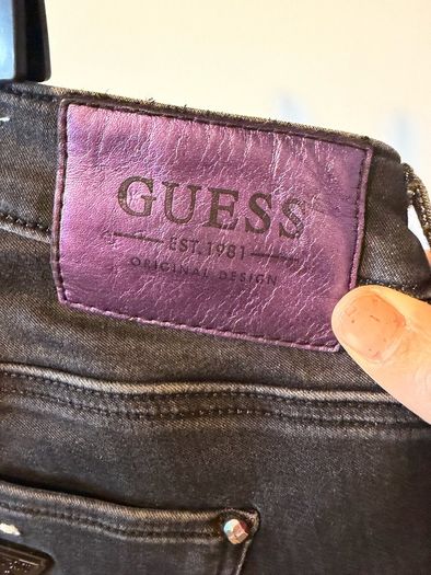 GUESS Smart Guess Ultra Skinny Low Jeggings Size 31 EU 44