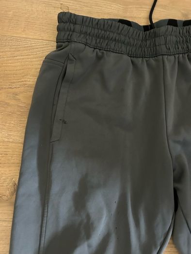 Under Armour Mens Grey Woven Training Tracksuit Bottoms