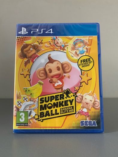 Super Monkey Ball Banana Blitz HD PS4 Brand New