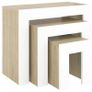 Modern Nesting Coffee Tables 3pcs Multiple Colours Available, See Photos (free Postage) Image 6