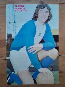 Trevor Francis Birmingham City Autograph Picture