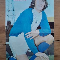 Trevor Francis Birmingham City Autograph Picture