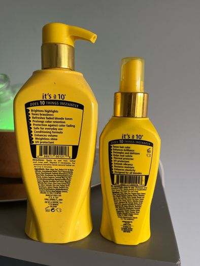 BNIB it's a 10 shampoo and conditioner for blondes