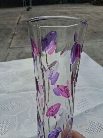 Zecchin Murano Style Italian Hand Blown Vase