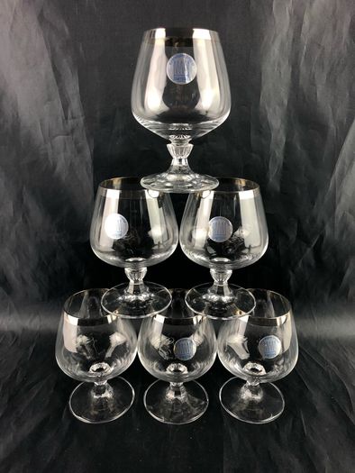 Vintage German cognac glasses