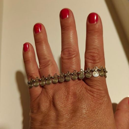 silver bracelet