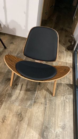BRAND NEW Replica Lounge Chair, Shell Chair Genuine Single Sofa Chaise for Living Room