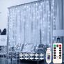 Curtain Fairy Lights, 3x3m 300 Led String Lights (multiple Colours Available) Image 2
