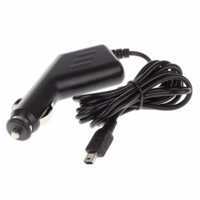 New Mini USB B 5 PIN Car Truck Charger 12V 24V 1.5A Sat Nav Navigation GPS #400
