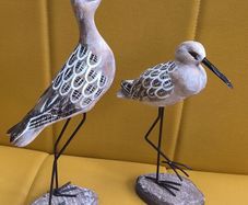 birds carved
