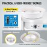 NEW SALE | Pottery Wheel 25CM Pottery Forming Machine 280W Electric Pottery Wheel with Foot Pedal and Detachable Basin Shaping Tool Set for Ceramics Clay Craft DIY Clay Image 7