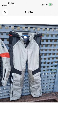 BMW Streetguard Rallye motor cycle trousers
