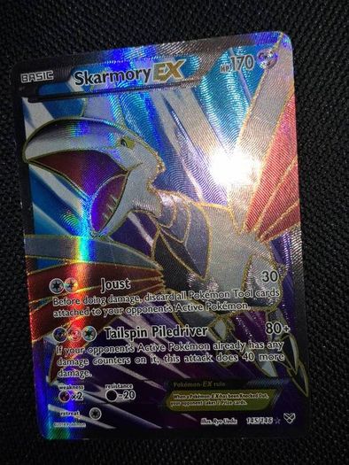 Pokemon Card : Skarmory Ex 124