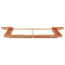 Japanese Futon Bed Frame Solid Acacia Wood 200x200 cm Image 6