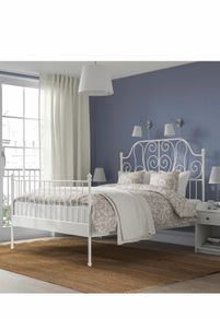 King size bed frame and mattress