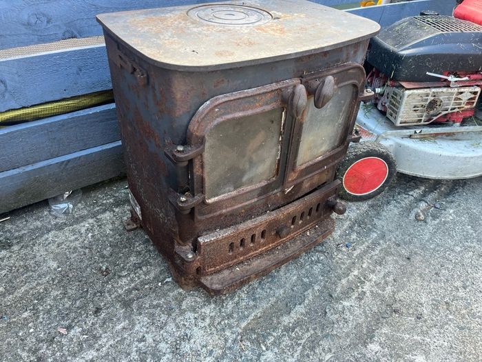 wood burning stove