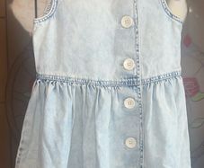 dunnes age 7-8 denim dress