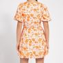Cotton -Linen Blend Floral Dress Image 3