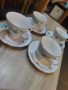cups and saucers