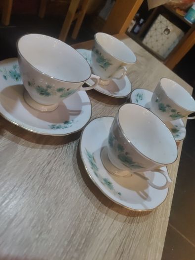 cups and saucers