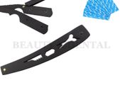 Barber Razor Wet Shaving Knife Razor Mens Stainless Steel Incl.10 Half Blades