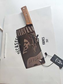 Personalized Cleaver Knife Nirvana Kurt Cobain Engraved Cleaver Knife