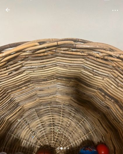 Large wicker basket