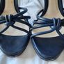 Fendi Navy Strappy Heels Image 5